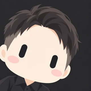 チエロのイラスト(黒いシャツ)
